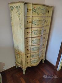 SETTIMINO cassettiera decorata