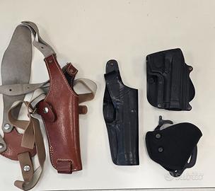 4 fondine pistol beretta 92 sb fs e 98 fs