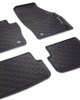 KIT Tappetini gomma VW Taigo nuovi + vasca baule