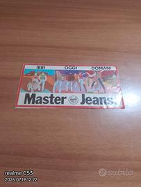 adesivo è un Master Jeans originale anni '80.
