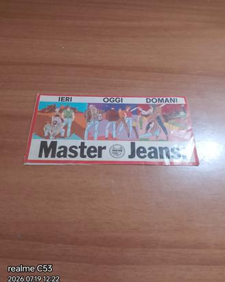 adesivo è un Master Jeans originale anni '80.
