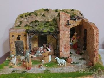 presepe completo e tutto costruito 