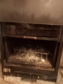 stufa a legna...scalda acqua e termosifoni