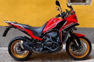 Moto Morini X Cape 650 Gold Wheels edition