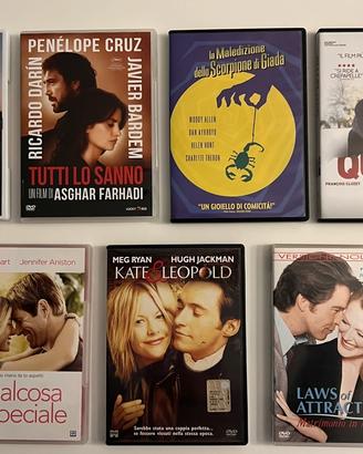 7 DVD film romantici e drammatici – lotto completo