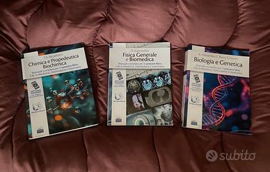 Manuali Semestre filtro biolgia, chimica e fisica