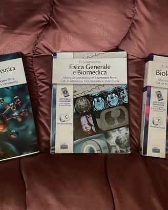 Manuali Semestre filtro biolgia, chimica e fisica