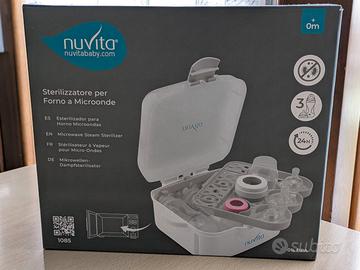 Sterilizzatore biberon per forno microonde Nuvita