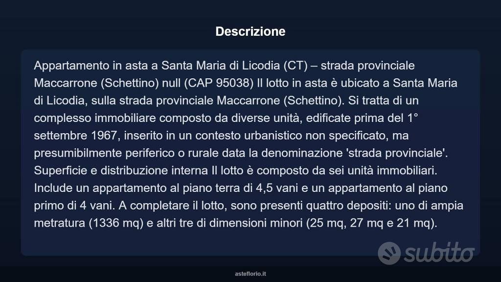Appartamento – Santa Maria di Licodia, Catania - Vista 3