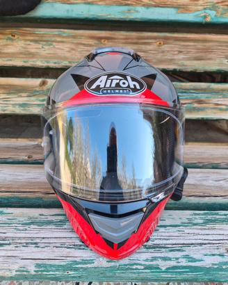 casco airoh spark red gloss taglia s