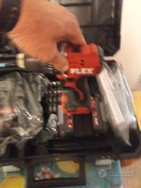Trapano avvitatore  con percussione doppia batter1