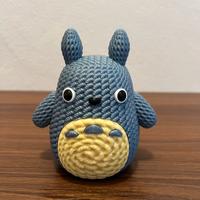 Decorazione stile Totoro crochet oggetto kawaii
