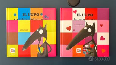 2 libri per bambini “Le mie storie di Lupo”