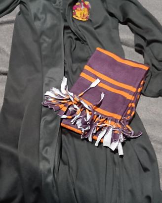 vestiti carneval mantello Harry Potter scudo legno