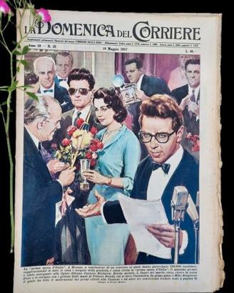 La Domenica del Corriere 19 maggio 1957 Pizza