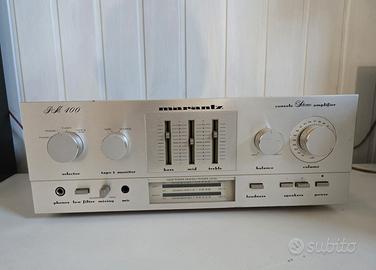 Amplificatore stereo MARANTZ PM-400 Vumeter Phono