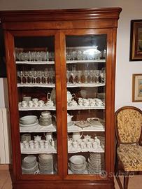 Cristalliera in ciliegio