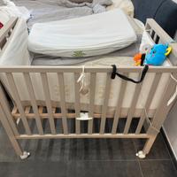 LETTINO MINI MOLLY CON RIVESTIMENTO ERBESI