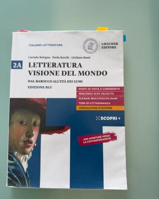 Libro di letteratura italiana 2A