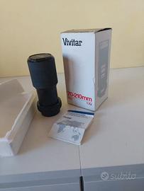 Obiettivo Vivitar macro 70-210mm f4.5 macro 1:4x K