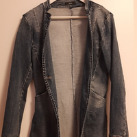 Cappottino elasticizzato in jeans