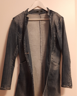 Cappottino elasticizzato in jeans