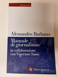 Alessandro Barbano “ Manuale di Giornalismo “