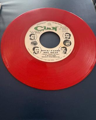 Raro vinile Celentano 1967 color rosso per jukebox