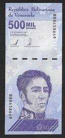 Venezuela - Banconota  FdS UNC da 500.000 Bolivar