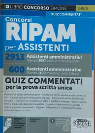 Libro per la preparazione Concorsi Pubblici RIPAM