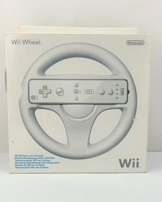 Volante Wii Wheel per console Nintendo con scatola