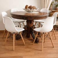 Tavolo rotondo Neorinascimentale fine ‘800 firmato