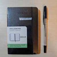 Moleskine Weekly Planner 2023-2024, Agenda 18 mesi