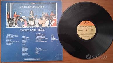 Disco  Stasera Ballo Liscio in vinile 33 giri