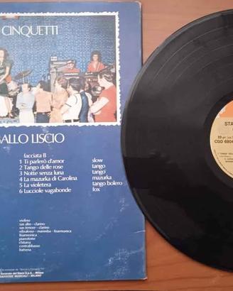 Disco  Stasera Ballo Liscio in vinile 33 giri