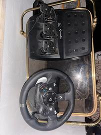 Xbox serie S con volante logitech