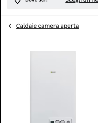 Caldaia nuova