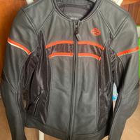 GIACCA PELLE DONNA HARLEY Brawler Leather Jacket