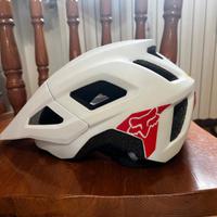 Casco bici Enduro Fox colore bianco taglia S