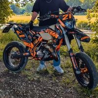 Ktm exc 125 2016 omologato motard