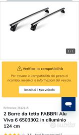 Barre portatutto per Opel Astra 5 porte