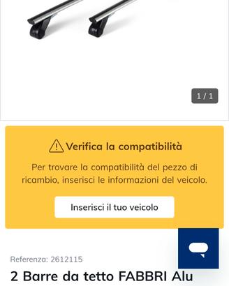 Barre portatutto per Opel Astra 5 porte