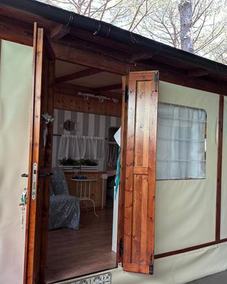 Veranda in legno