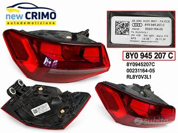 FANALE POSTERIORE SX LED AUDI A3 RS3 8Y 8Y0945207C