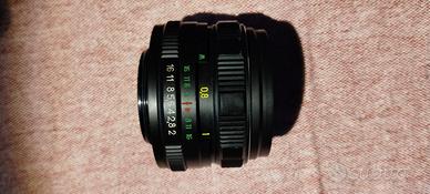 obiettivo helios zenit 58mm fisso attacco vite