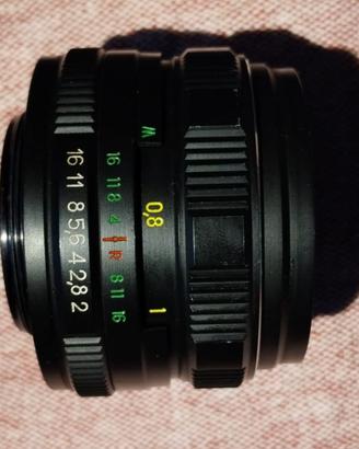 obiettivo helios zenit 58mm fisso attacco vite