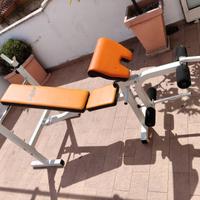 Panca, lat machine, bilancieri