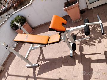 Panca, lat machine, bilancieri