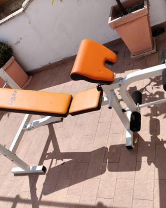 Panca, lat machine, bilancieri