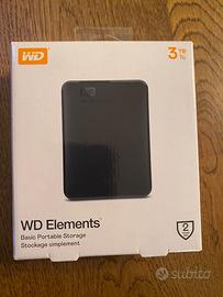 HD WD ELEMENTS 3tb